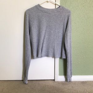 Brandy Melville Grey Long Sleeve